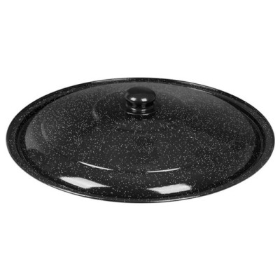 Capac emailat, pentru ceaun 12 L, 39 cm, Magic Home Capac emailat, pentru ceaun 12 L, 39 cm, Magic Home