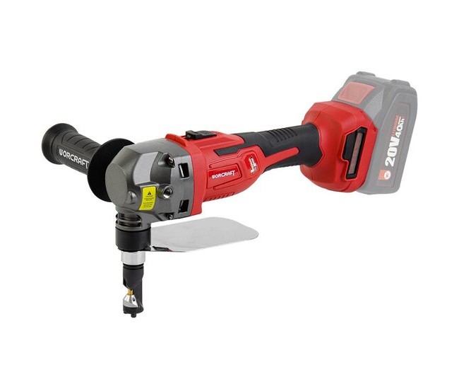 Masina pentru taiat tabla, 20V Li-ion (acumulator neinclus), motor fara perii, Worcraft Masina pentru taiat tabla, 20V Li-ion (acumulator neinclus), motor fara perii, Worcraft