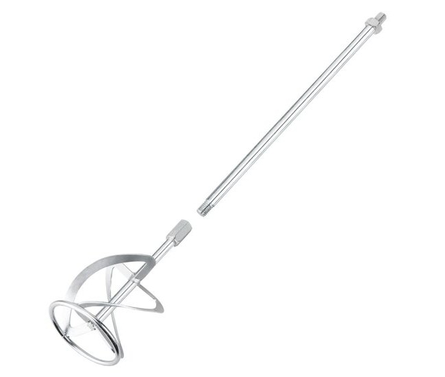 Mixer mortar cu filet, M14, 120 mm, Graphite