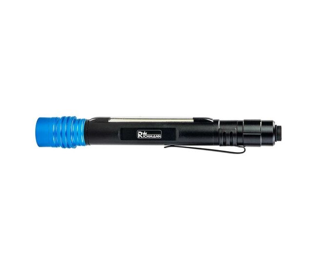 Lanterna mini, tip stilou, LED 1W + LED 3W, 100 lm + 200 lm, ZOOM, 50 m, Richmann Lanterna mini, tip stilou, LED 1W + LED 3W, 100 lm + 200 lm, ZOOM, 50 m, Richmann