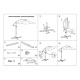 Umbrela gradina/terasa, articulatie tip banana, bej, 300 cm, Demi Umbrela gradina/terasa, articulatie tip banana, bej, 300 cm, Demi