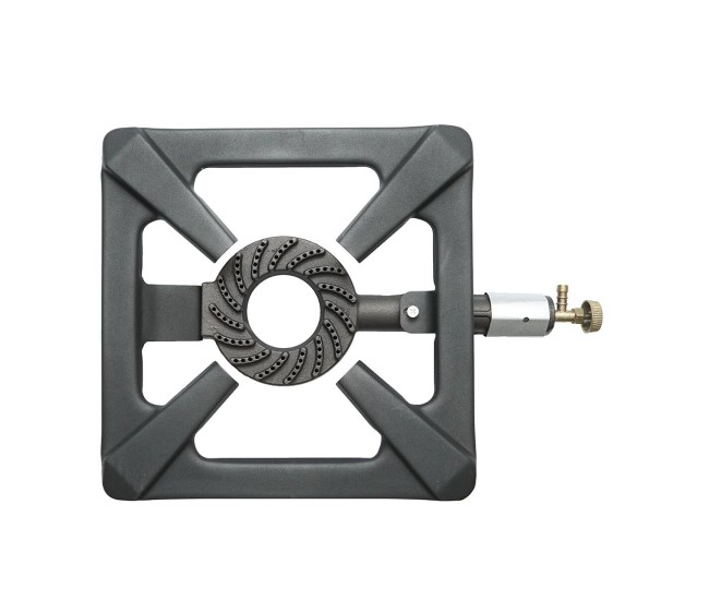 Arzator cu gaz pentru gatit, fonta, 40x40x15 cm, Breckner Germany