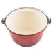 Ceaun fonta emailat, 3 L, cu lingura de lemn Ceaun fonta emailat, 3 L, cu lingura de lemn