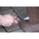 Masca robinet de gradina, cu adaptor furtun, efect lemn, 100 cm, Prosperplast Masca robinet de gradina, cu adaptor furtun, efect lemn, 100 cm, Prosperplast