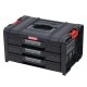 Organizator scule, 3 sertare, QBRICK® System PRO