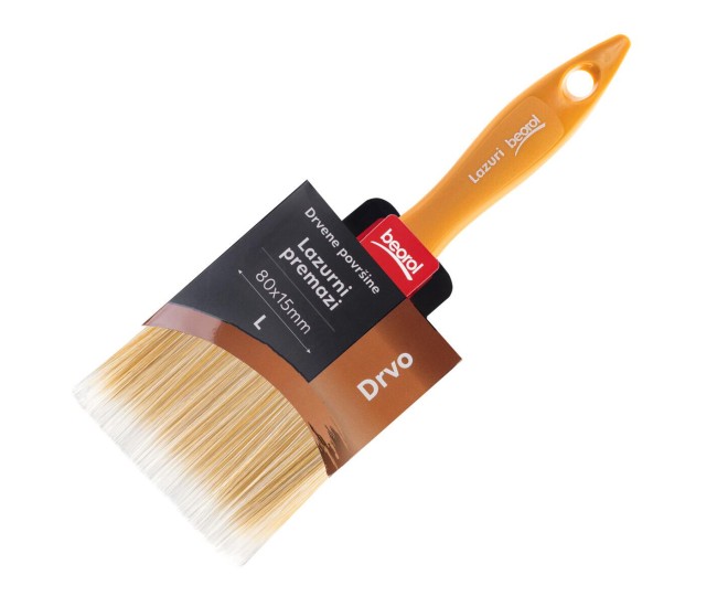 Pensula pentru lacuit si baituit, 80 mm, Beorol Wood Glazing