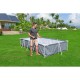 Piscina structura metalica, dreptunghiulara, gri, 366x201x66 cm, Bestway Power Steel Piscina structura metalica, dreptunghiulara, gri, 366x201x66 cm, Bestway Power Steel