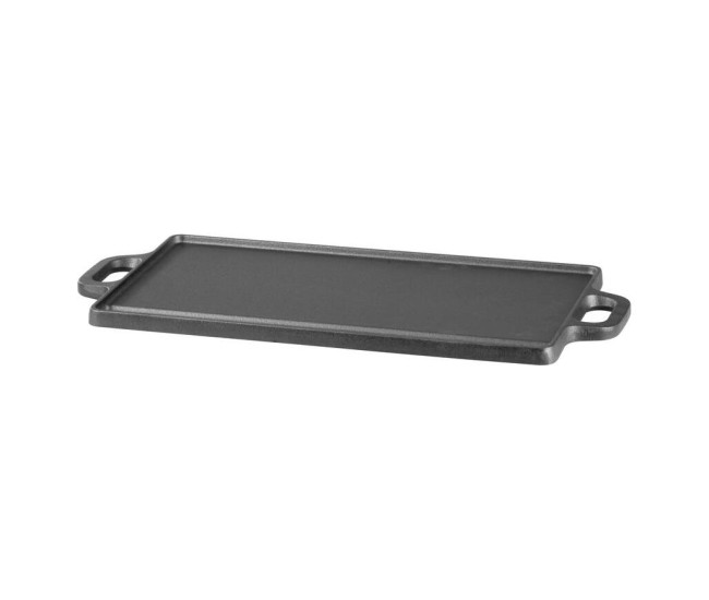 Placa gratar, fonta, dreptunghiulara, 2 fete, 50.5x23.5 cm, MagicHome Placa gratar, fonta, dreptunghiulara, 2 fete, 50.5x23.5 cm, MagicHome