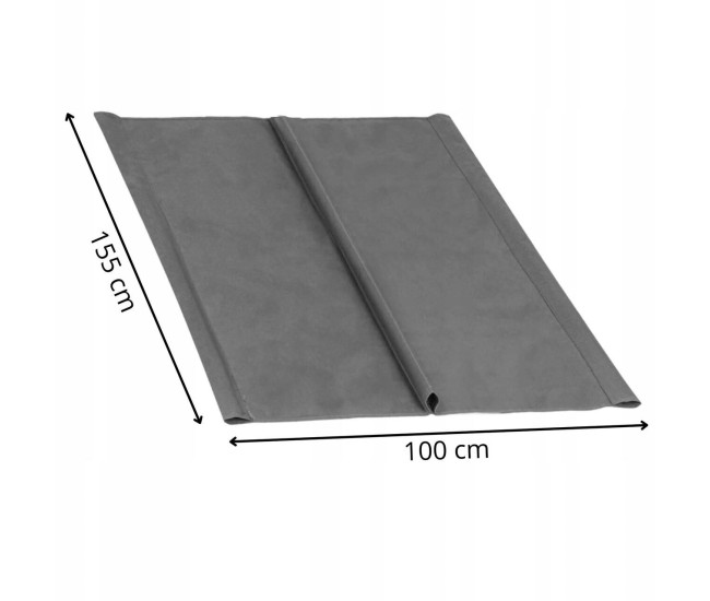 Sezut de rezerva pentru bancheta de balansoar 155x100 cm, gri, Springos Sezut de rezerva pentru bancheta de balansoar 155x100 cm, gri, Springos