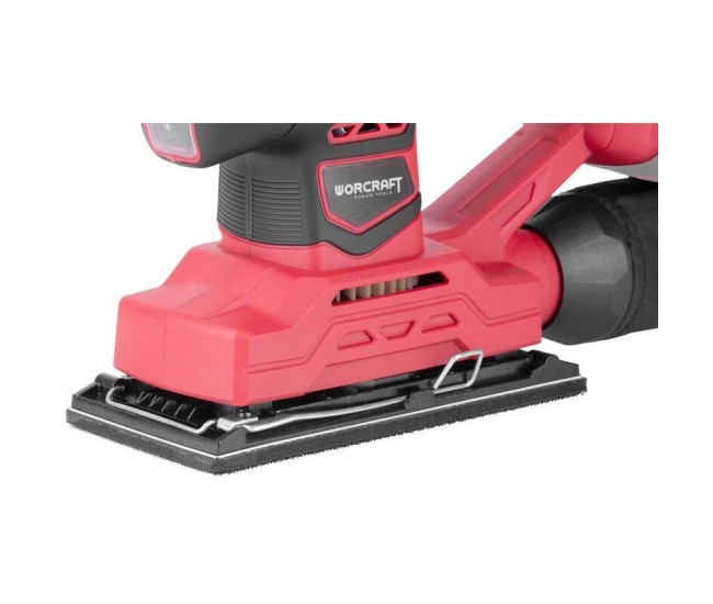 Slefuitor cu talpa vibratoare, 20V Li-ion (acumulator neinclus), 90x187 mm, Worcraft