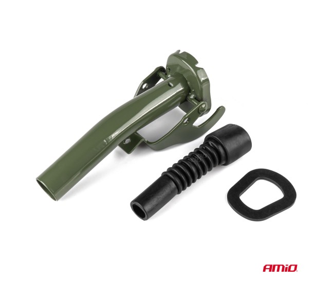 Palnie metalica detasabila pentru canistrele de 5L, 10L si 20L din tabla, culoare Verde Palnie metalica detasabila pentru canistrele de 5L, 10L si 20L din tabla, culoare Verde