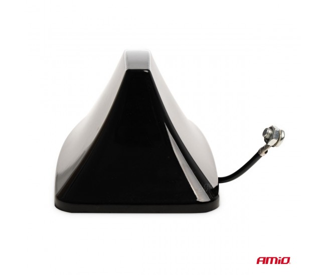 Antena auto activa AM - FM tip COADA DE RECHIN culoare NEGRU