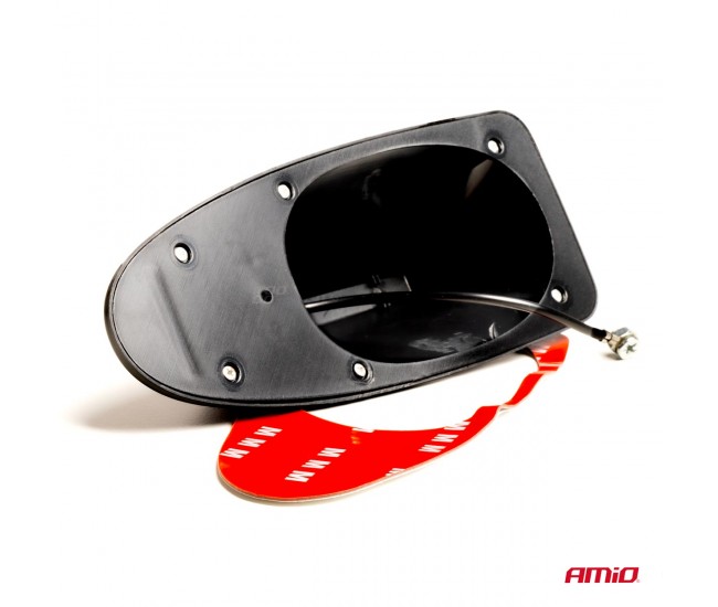 Antena auto activa AM - FM tip COADA DE RECHIN culoare NEGRU