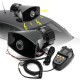 Sirena Profesionala cu 5 Tonuri si Microfon, putere 100W, alimentare 12V Sirena Profesionala cu 5 Tonuri si Microfon, putere 100W, alimentare 12V