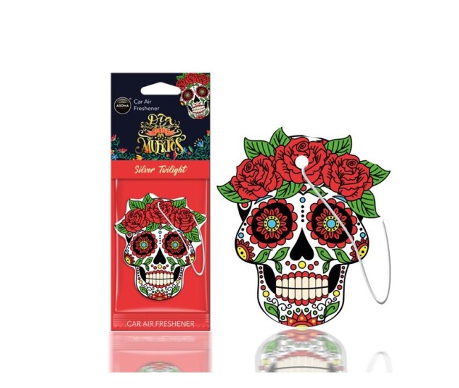 Odorizant Auto AROMA DIA DE LOS MUERTOS Silver Twilight Odorizant Auto AROMA DIA DE LOS MUERTOS Silver Twilight