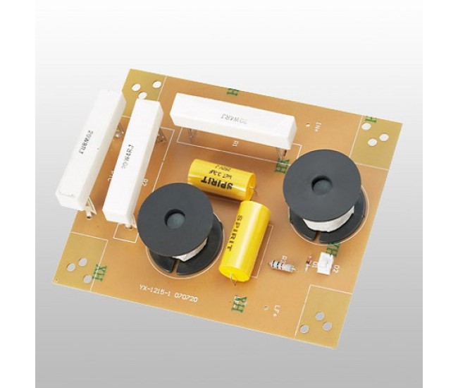 Filtru frecventa pasiv cu 2 cai, woofer + tweeter, 500W Filtru frecventa pasiv cu 2 cai, woofer + tweeter, 500W