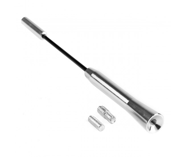 Antena radio auto universala, metalica cu adaptor, ANT05 Antena radio auto universala, metalica cu adaptor, ANT05