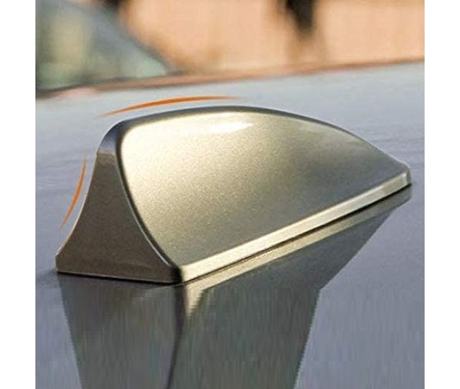 Antena auto activa AM - FM tip SHARK TAIL culoare GOLD