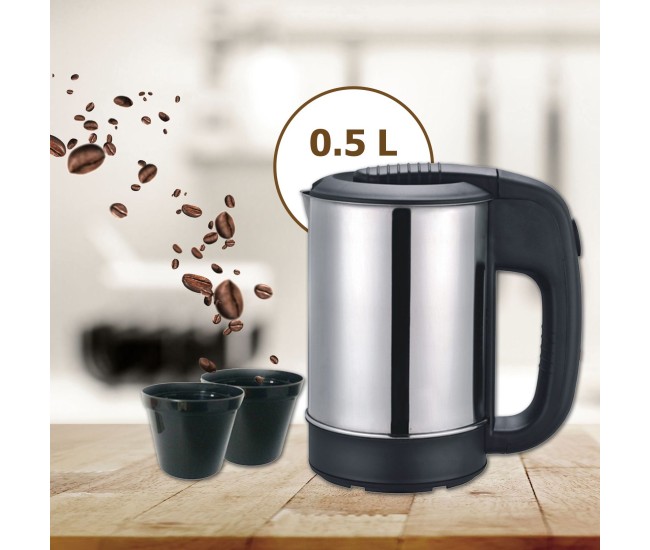 Termos electric, fierbator auto cu 2 cani, alimentare 12V, putere 250W, volum 500ml Termos electric, fierbator auto cu 2 cani, alimentare 12V, putere 250W, volum 500ml