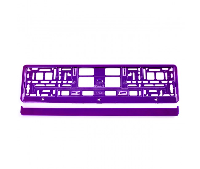 Suport numar inmatriculare din plastic, calitate Premium, culoare VIOLET Suport numar inmatriculare din plastic, calitate Premium, culoare VIOLET