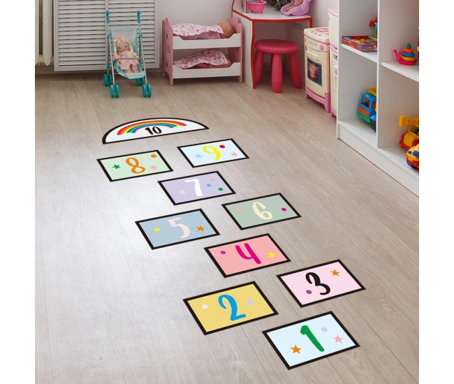 Joc pentru copii prescolari, Sotron Mini, din autocolant autoadeziv, 130 x 45cm Joc pentru copii prescolari, Sotron Mini, din autocolant autoadeziv, 130 x 45cm