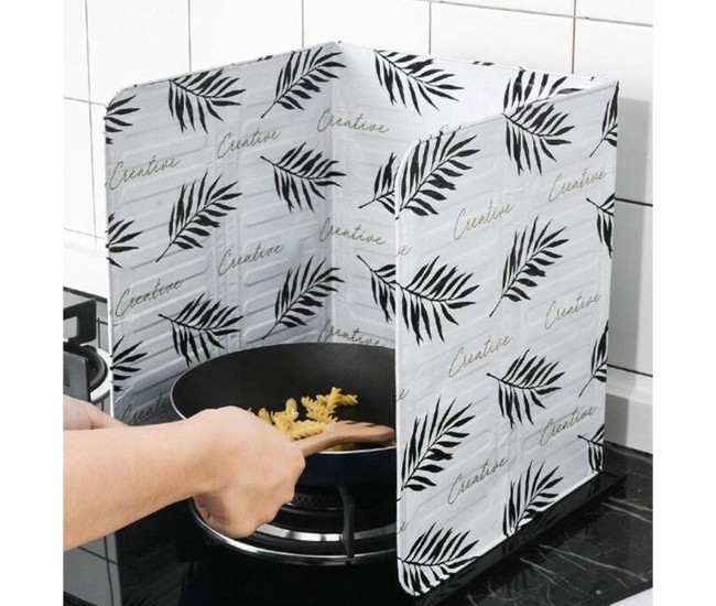 Protectie din aluminiu anti-stropire pentru gatitul pe aragaz, lavabila, model AVX-AG553E Protectie din aluminiu anti-stropire pentru gatitul pe aragaz, lavabila, model AVX-AG553E