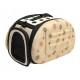Geanta de transport pentru caine sau pisica culoare Beige AG644T Geanta de transport pentru caine sau pisica culoare Beige AG644T