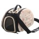 Geanta de transport pentru caine sau pisica culoare Beige AG644T Geanta de transport pentru caine sau pisica culoare Beige AG644T
