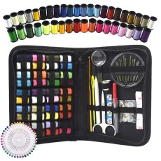 Set 129 piese pentru croitorie in husa eleganta, un cadou perfect pentru pasionații de croitorie Set 129 piese pentru croitorie in husa eleganta, un cadou perfect pentru pasionații de croitorie