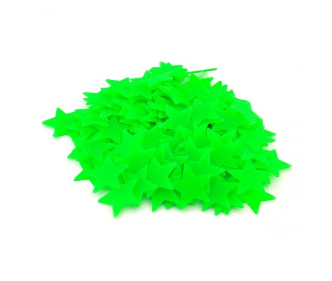 Set 100 stelute decorative Fluorescente care absorb lumina si stralucesc in intuneric Set 100 stelute decorative Fluorescente care absorb lumina si stralucesc in intuneric