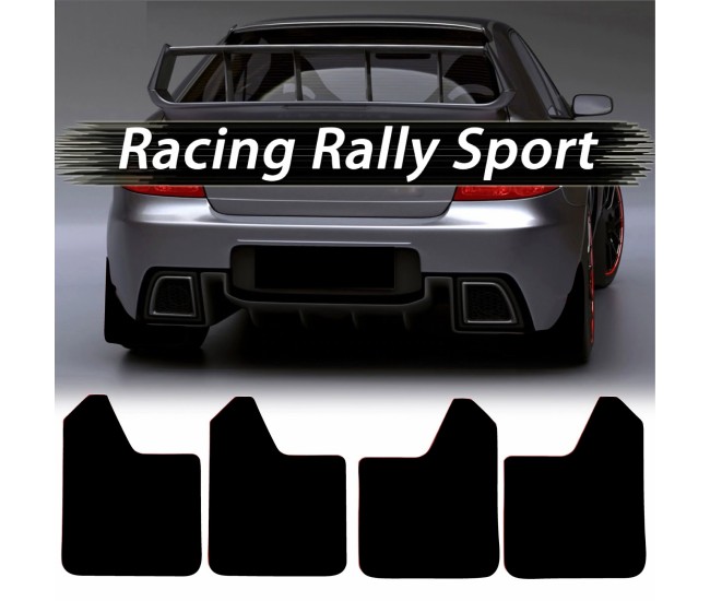 Set 4 Aparatori Noroi SPORT din cauciuc pentru autoturisme, universale, model Blank, dimensiune 30 x 23cm Set 4 Aparatori Noroi SPORT din cauciuc pentru autoturisme, universale, model Blank, dimensiune 30 x 23cm