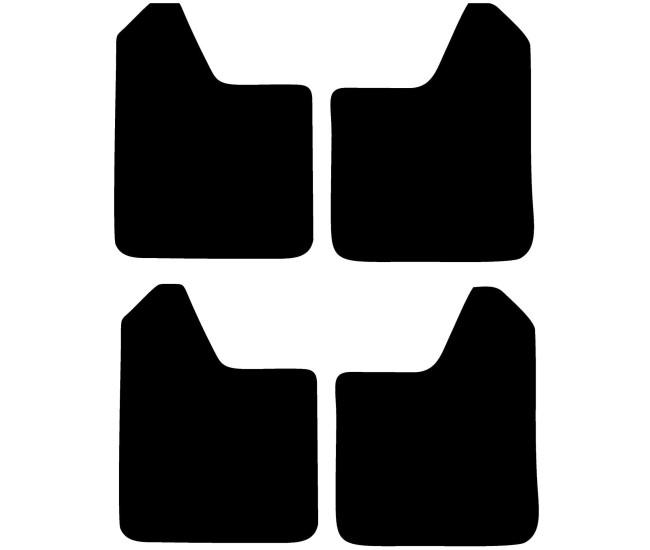 Set 4 Aparatori Noroi SPORT din cauciuc pentru autoturisme, universale, model Blank, dimensiune 30 x 23cm Set 4 Aparatori Noroi SPORT din cauciuc pentru autoturisme, universale, model Blank, dimensiune 30 x 23cm