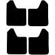 Set 4 Aparatori Noroi SPORT din cauciuc pentru autoturisme, universale, model Blank, dimensiune 30 x 23cm Set 4 Aparatori Noroi SPORT din cauciuc pentru autoturisme, universale, model Blank, dimensiune 30 x 23cm