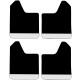 Set 4 Aparatori Noroi SPORT din cauciuc pentru autoturisme, universale, model Silver, dimensiune 30 x 23cm Set 4 Aparatori Noroi SPORT din cauciuc pentru autoturisme, universale, model Silver, dimensiune 30 x 23cm