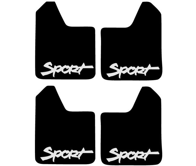 Set 4 Aparatori Noroi SPORT din cauciuc pentru autoturisme, universale, model Sport, dimensiune 30 x 23cm Set 4 Aparatori Noroi SPORT din cauciuc pentru autoturisme, universale, model Sport, dimensiune 30 x 23cm