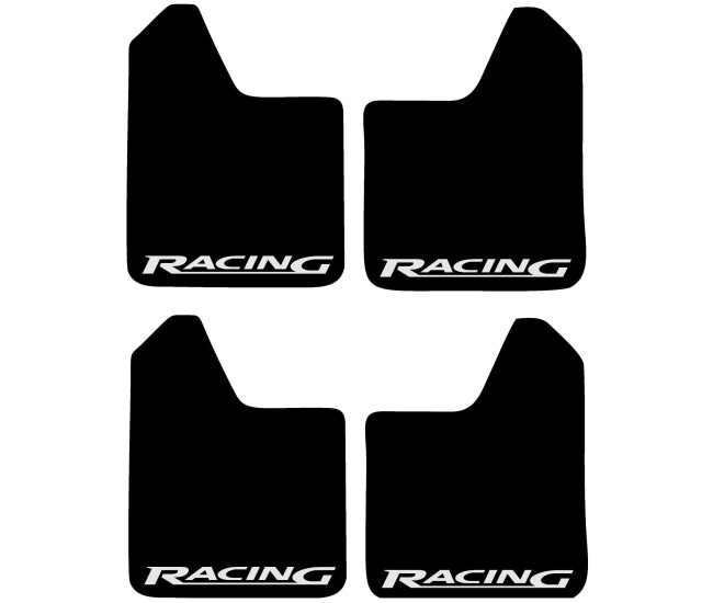 Set 4 Aparatori Noroi SPORT din cauciuc pentru autoturisme, universale, model Racing, dimensiune 30 x 23cm Set 4 Aparatori Noroi SPORT din cauciuc pentru autoturisme, universale, model Racing, dimensiune 30 x 23cm