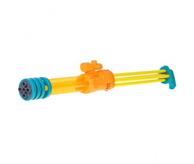 Pistol cu apa pentru copii cu 5 pistoane, dimensiune 56 cm Pistol cu apa pentru copii cu 5 pistoane, dimensiune 56 cm