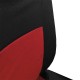 Huse Scaun Auto, 9 piese, universale, culoare Rosu-Negru Huse Scaun Auto, 9 piese, universale, culoare Rosu-Negru