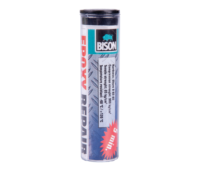 Chit epoxidic bicomponent stick Bison Epoxy Repair 5 min. 56 g Chit epoxidic bicomponent stick Bison Epoxy Repair 5 min. 56 g