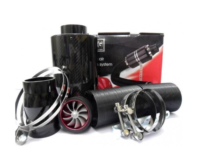 Filtru aer sport cu tubulatura si turbina pasiva