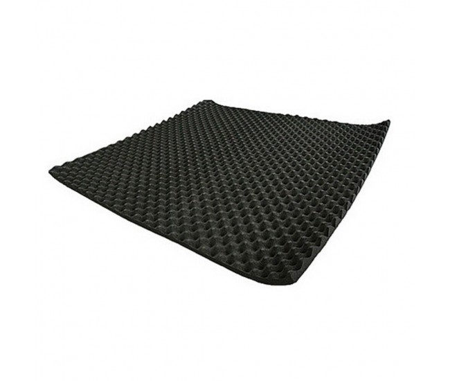 Material insonorizant auto adeziv reliefat, dimensiune 80cm x 50cm x 15mm, culoare Neagra Material insonorizant auto adeziv reliefat, dimensiune 80cm x 50cm x 15mm, culoare Neagra