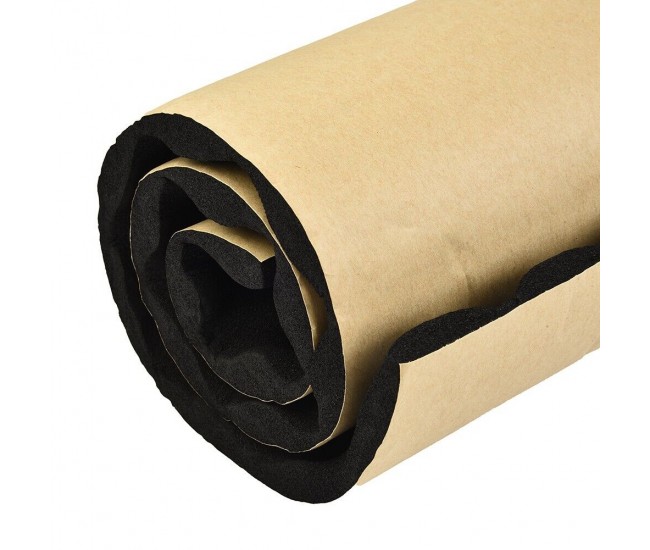 Material insonorizant auto adeziv reliefat, dimensiune 80cm x 50cm x 15mm, culoare Neagra Material insonorizant auto adeziv reliefat, dimensiune 80cm x 50cm x 15mm, culoare Neagra