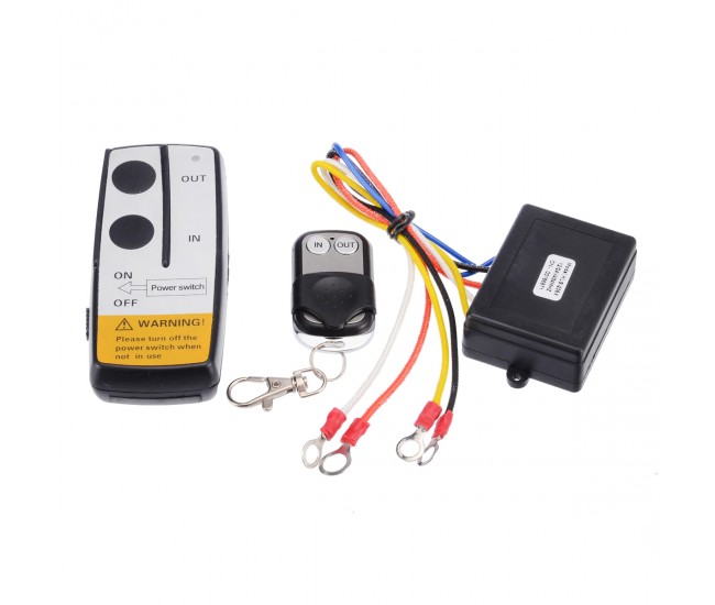 Modul cu 2 telecomenzi Wireless pentru actionare Troliu, destinatie Off-Road, ATV, SSV, QUAD (AVX-T290519-8) Modul cu 2 telecomenzi Wireless pentru actionare Troliu, destinatie Off-Road, ATV, SSV, QUAD (AVX-T290519-8)