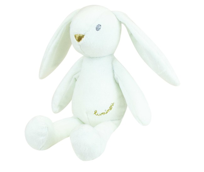 Jucarie Plus Jemini Fosforescenta 21cm Iepure Luminou Alb Jucarie Plus Jemini Fosforescenta 21cm Iepure Luminou Alb