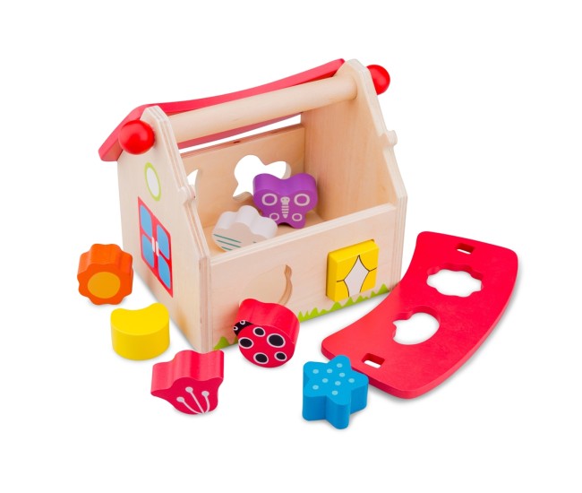 Casuta Shape Sorter cu forme Casuta Shape Sorter cu forme