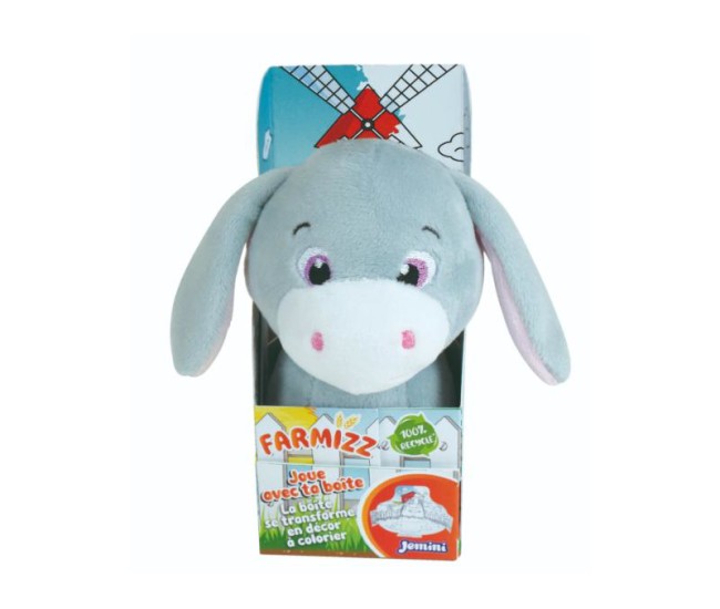 Jucarie Plus Jemini In Cutie Pentru Colorat 15cm Magarus Jucarie Plus Jemini In Cutie Pentru Colorat 15cm Magarus
