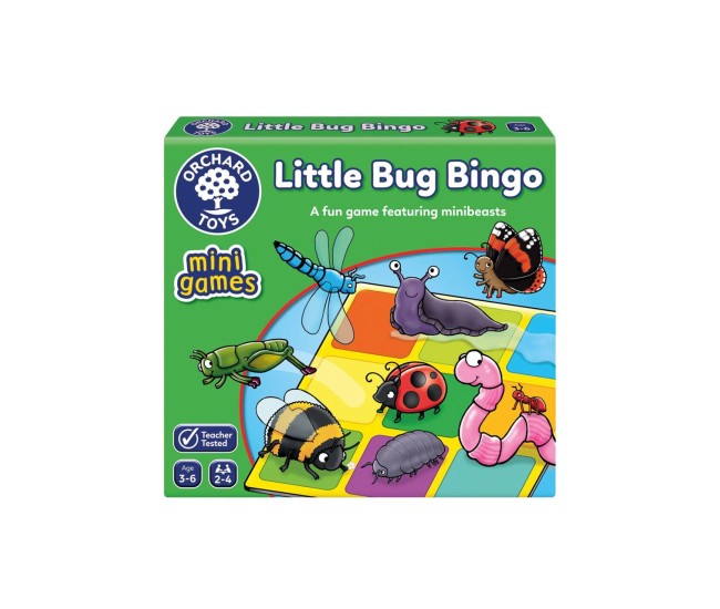Joc educativ Bingo Mica Insecta LITTLE BUG BINGO Joc educativ Bingo Mica Insecta LITTLE BUG BINGO