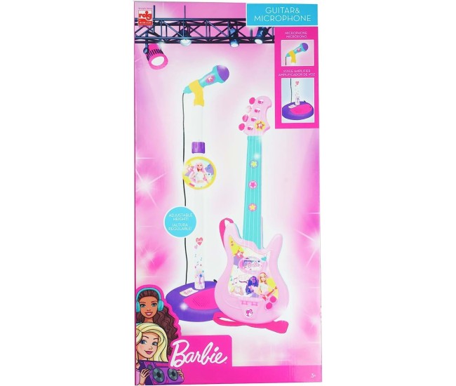 Set chitara si microfon Barbie