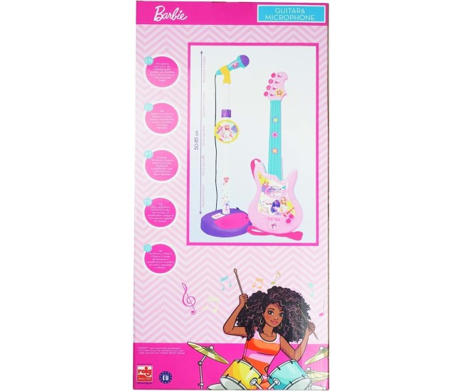 Set chitara si microfon Barbie