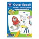 Carte de colorat cu activitati in limba engleza si abtibilduri In Spatiu OUTER SPACE Carte de colorat cu activitati in limba engleza si abtibilduri In Spatiu OUTER SPACE
